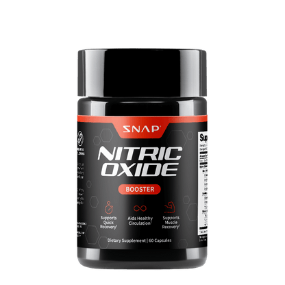 Snap Supplements Nitric Oxide Booster PreWorkout, Muscle Builder - LArginine, LCitrulline 1500mg Formula, Tribulus ExtractPanax Ginseng, Strength & Endurance (90Capsules)