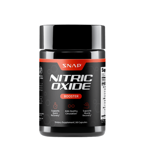 Snap Supplements Nitric Oxide Booster PreWorkout, Muscle Builder - LArginine, LCitrulline 1500mg Formula, Tribulus ExtractPanax Ginseng, Strength & Endurance (90Capsules)